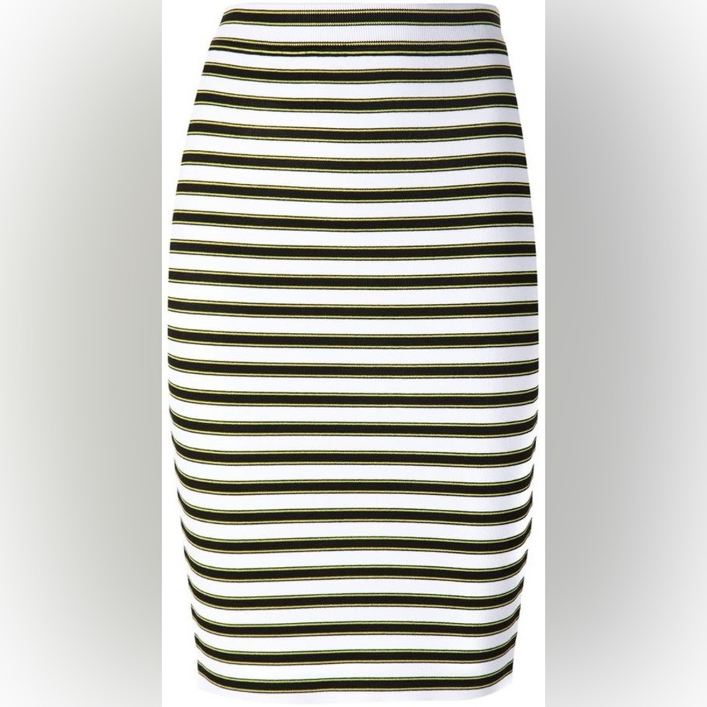 A.L.C. Marilyn Knit Stripe Pull on Skirt